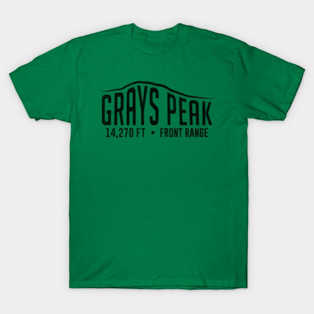 Gray's Peak T-Shirt by zealology